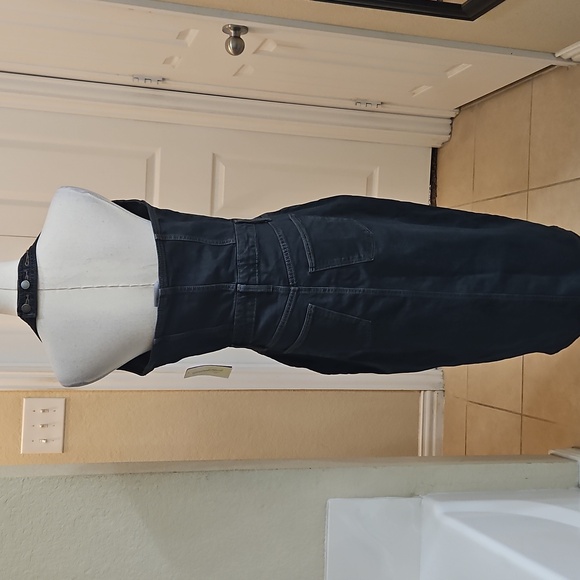 Universal Thread Black Denim Halter Dress Size 6 NWT - Picture 13 of 14